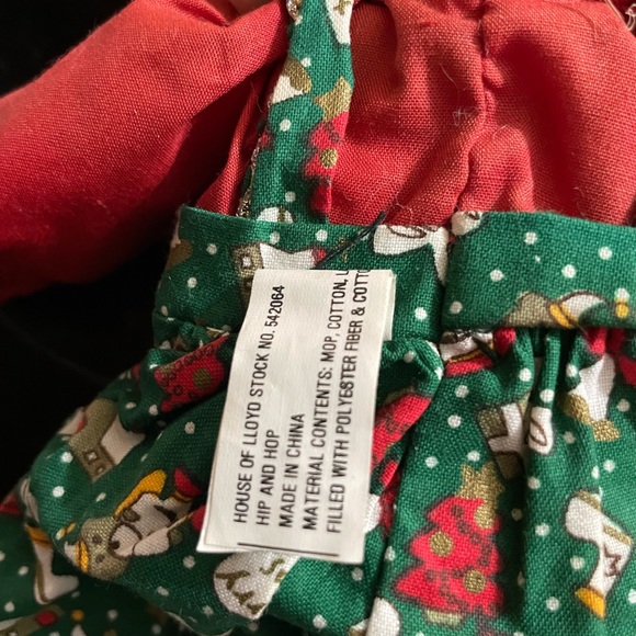 Vintage 1995 House of Lloyd Hip & Hop Christmas Bunny Rabbit Set of Two… - Picture 4 of 4